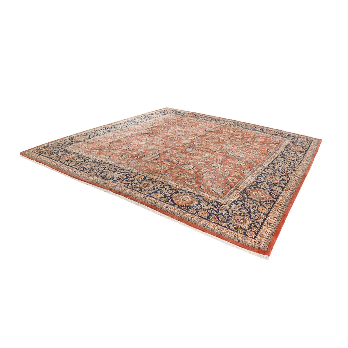 Tappeto Persero - Classico - Reale quadrato  - 381 x 381 cm - terracotta
