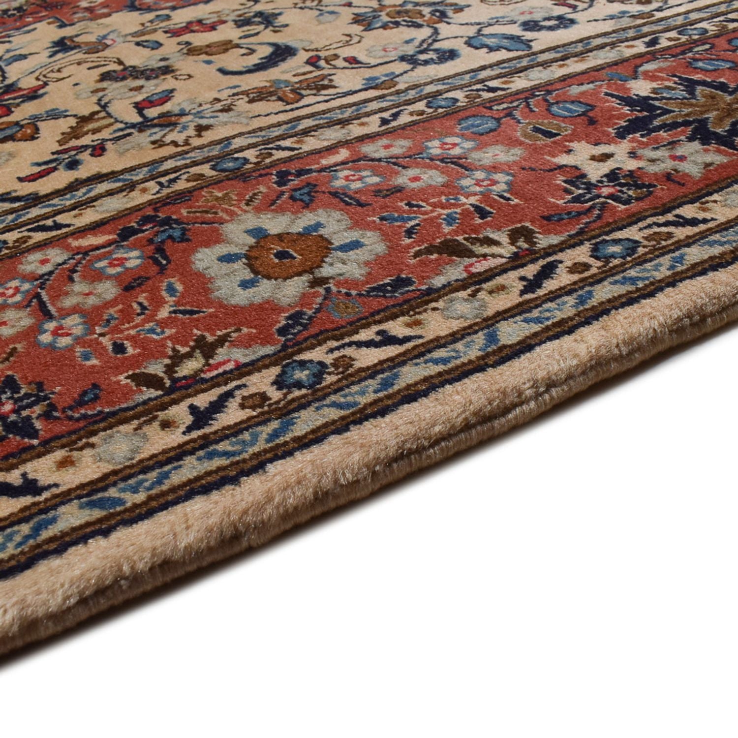 Tappeto Persero - Keshan - 296 x 201 cm - beige