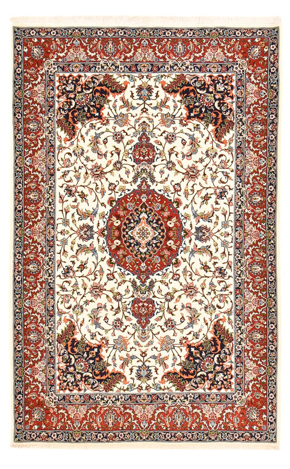 Tappeto Persero - Ghom - Reale - 216 x 140 cm - crema