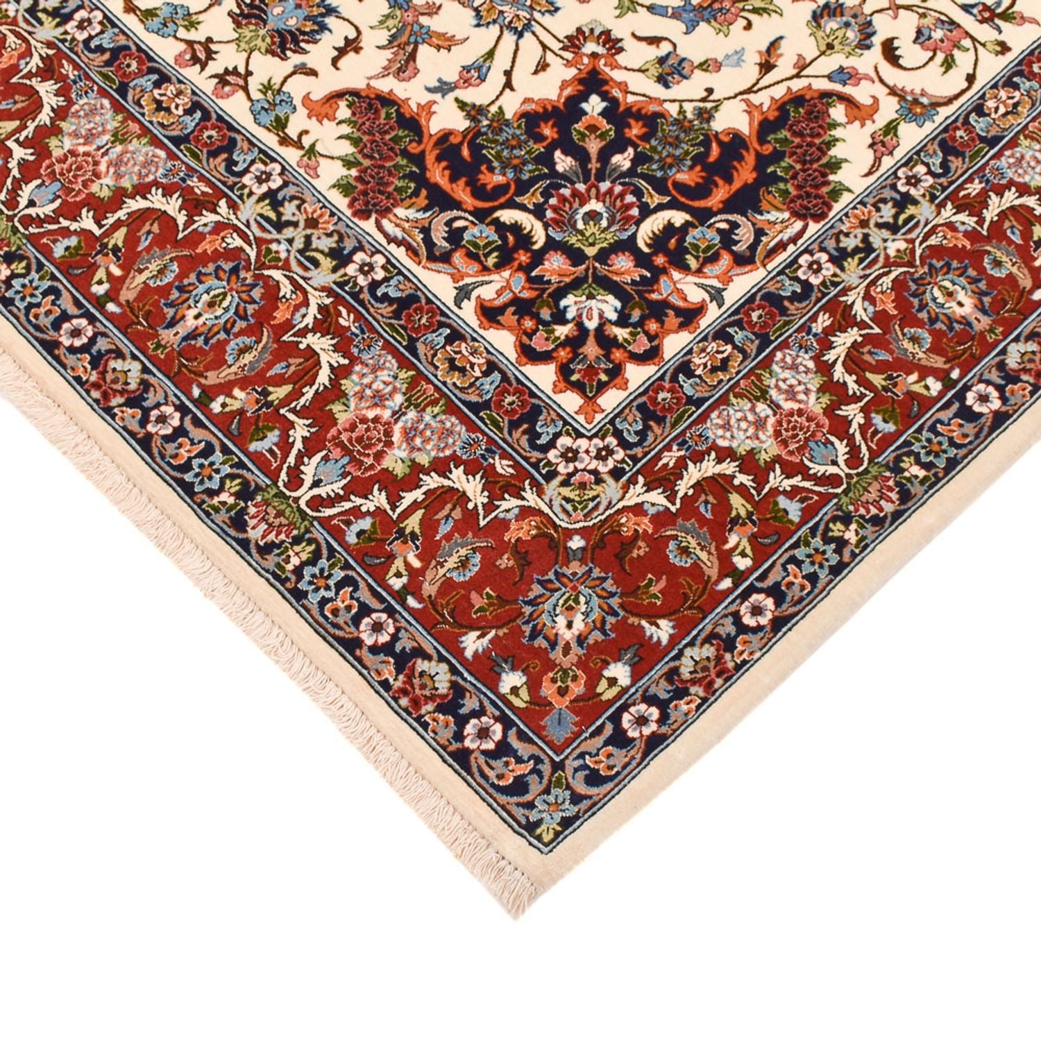 Tappeto Persero - Ghom - Reale - 216 x 140 cm - crema