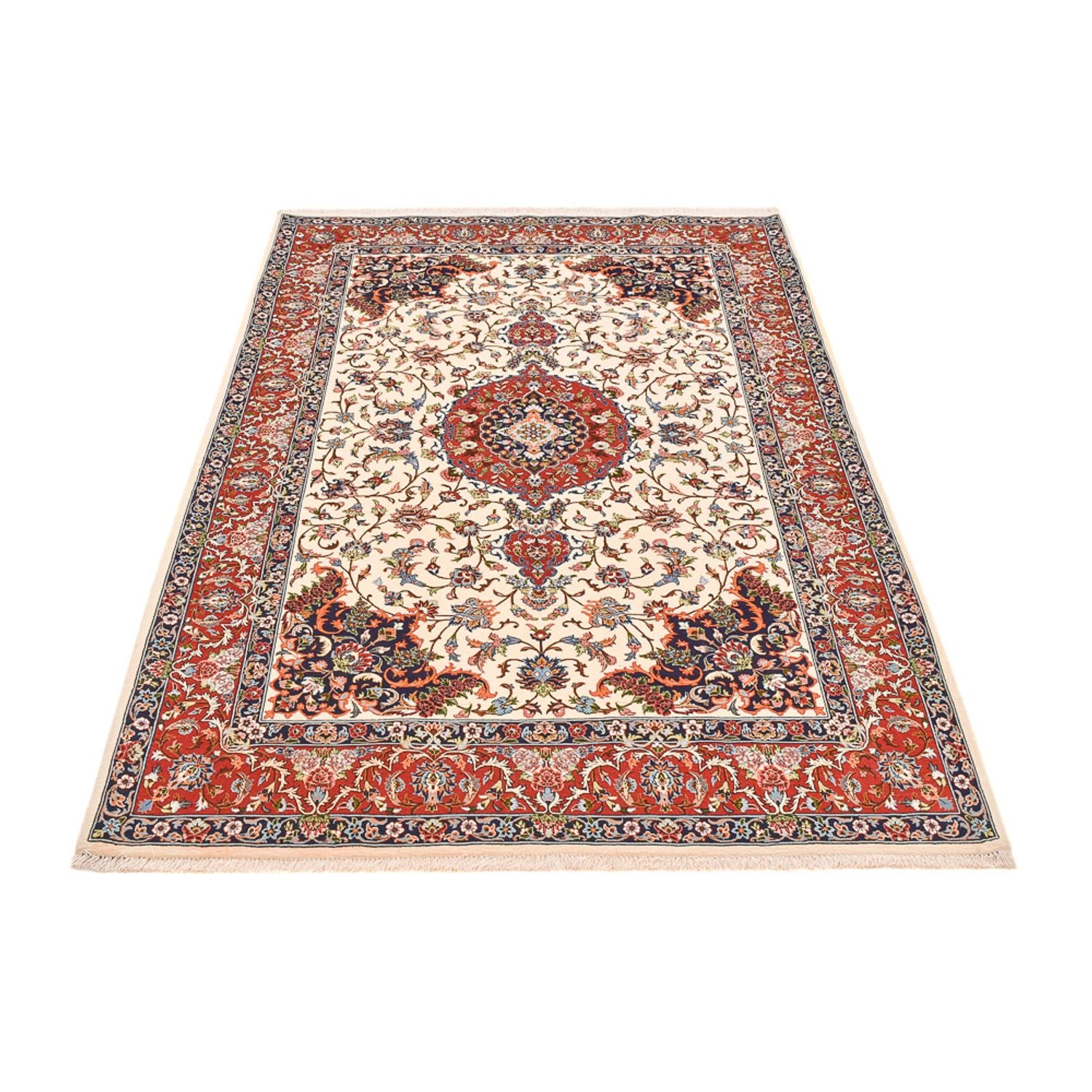 Tappeto Persero - Ghom - Reale - 216 x 140 cm - crema