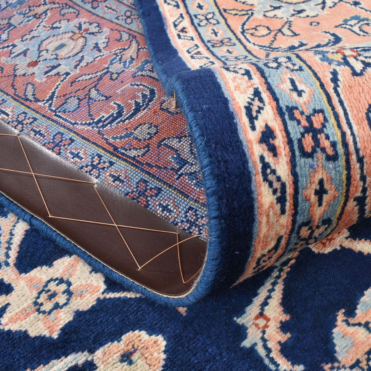 Tappeto Persero - Classico quadrato  - 199 x 183 cm - blu scuro