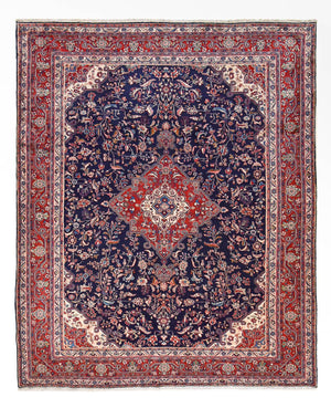Tappeto Persero - Classico - 377 x 305 cm - blu scuro