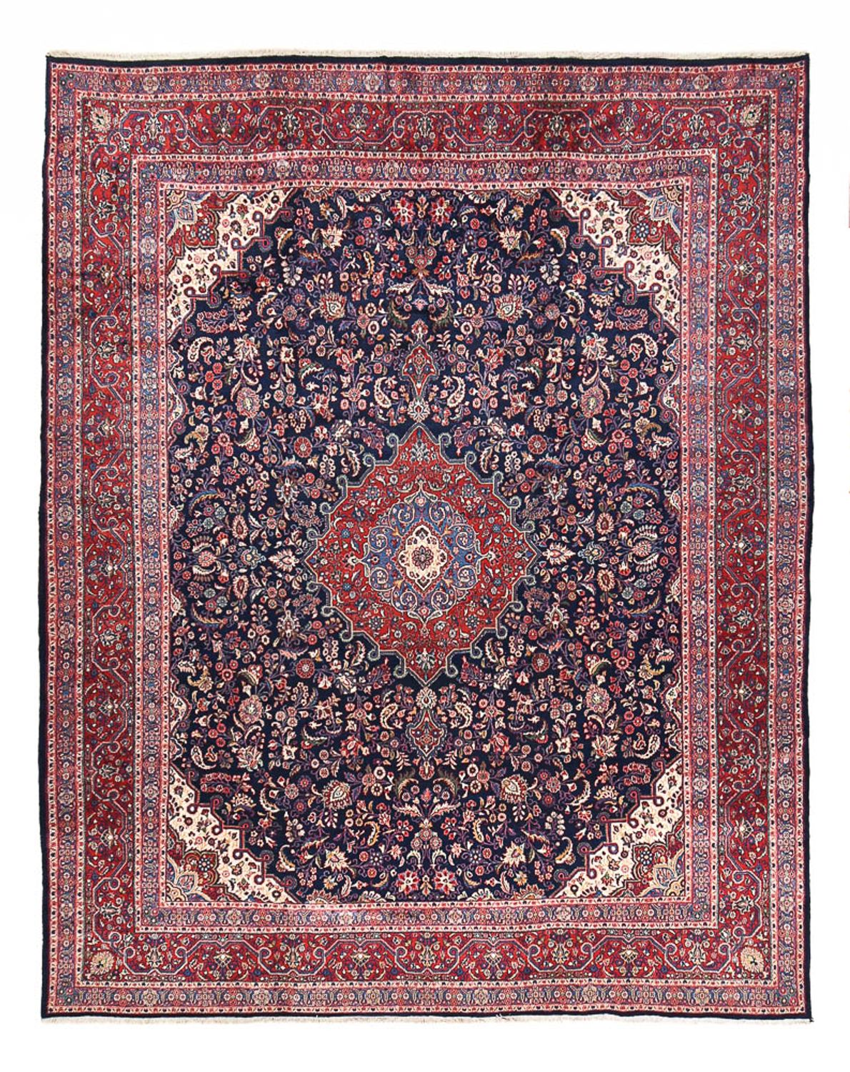 Tappeto Persero - Classico - 438 x 352 cm - rosso scuro