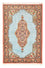 Tappeto Persero - Ghom - 117 x 80 cm - blu chiaro