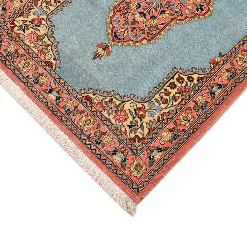 Tappeto Persero - Ghom - 117 x 80 cm - blu chiaro