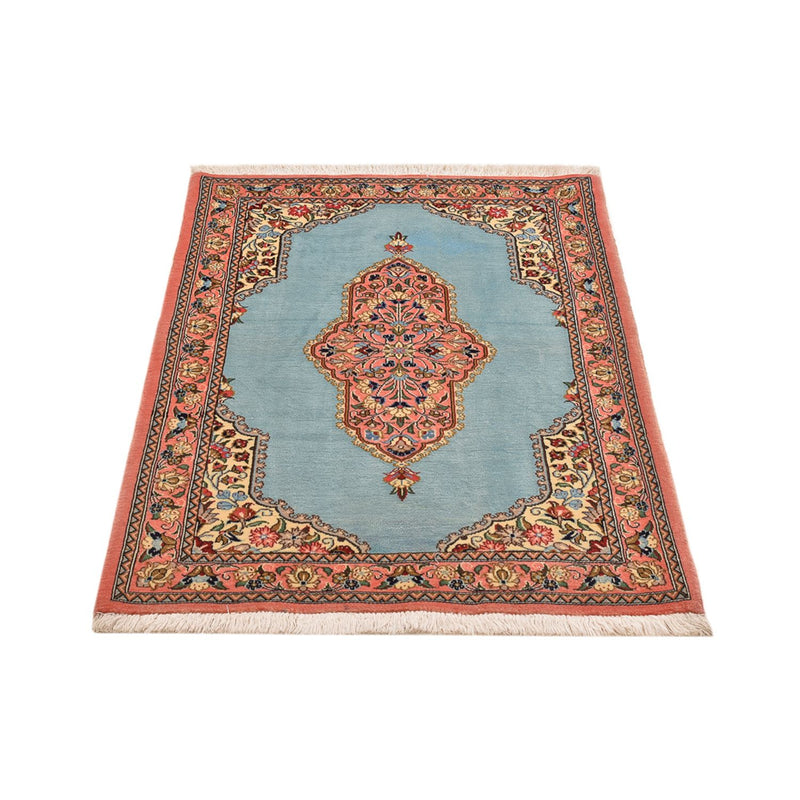 Tappeto Persero - Ghom - 117 x 80 cm - blu chiaro