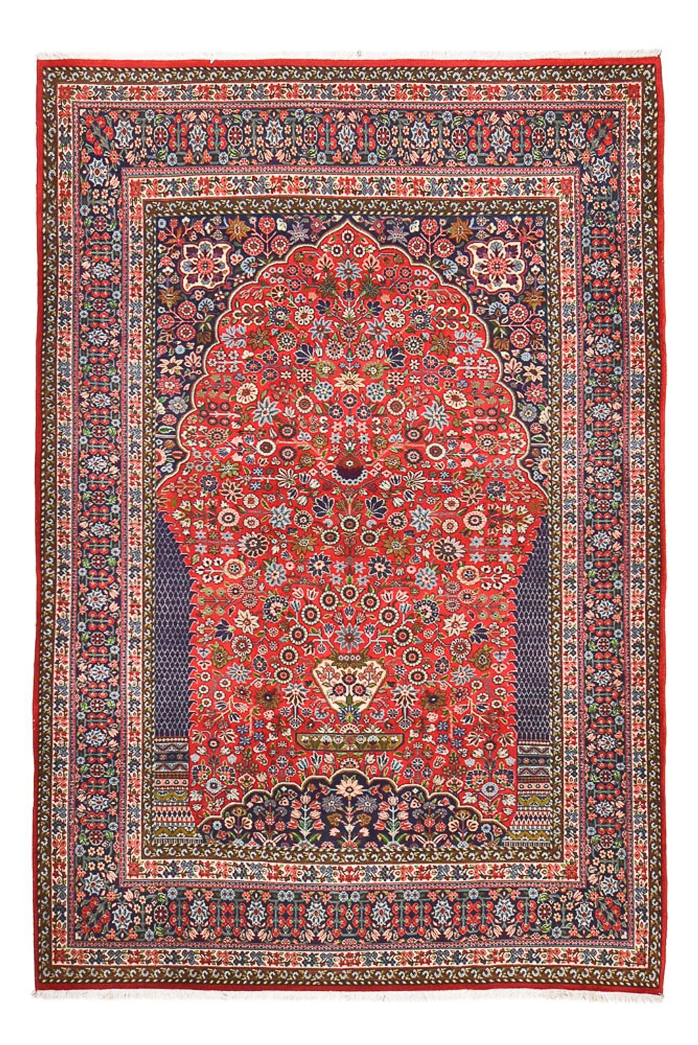 Tappeto Persero - Ghom - 295 x 190 cm - rosso