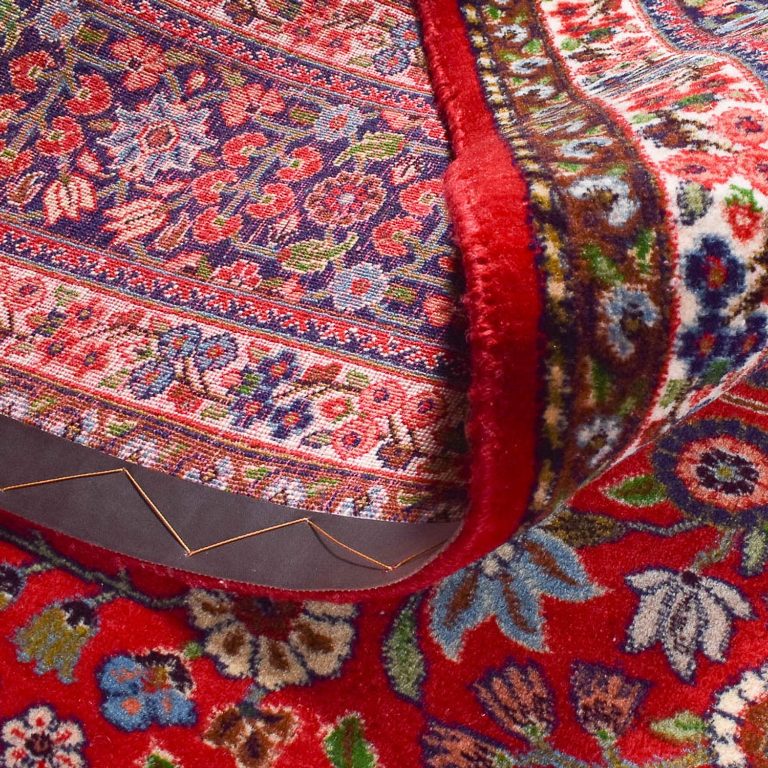 Tappeto Persero - Ghom - 295 x 190 cm - rosso