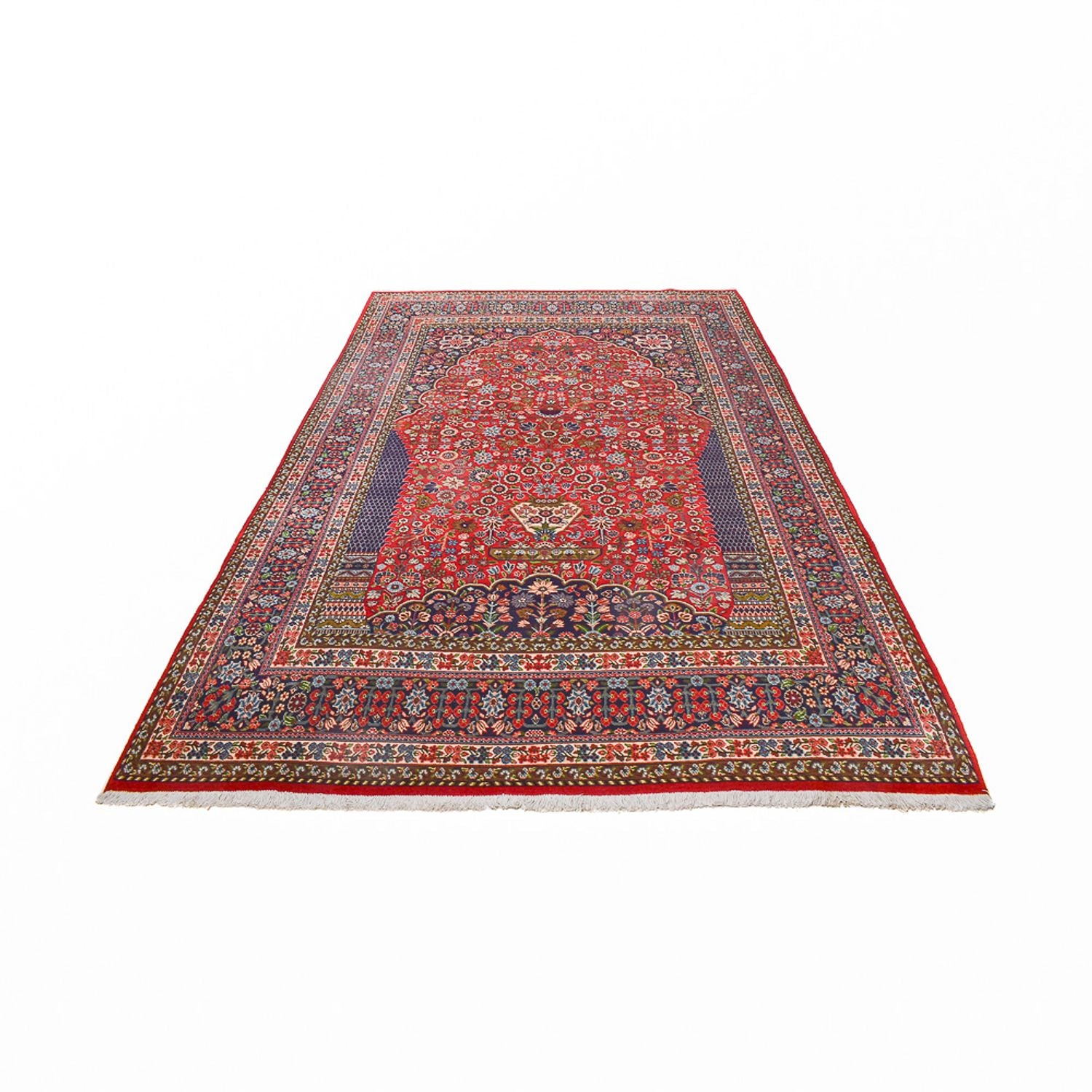 Tappeto Persero - Ghom - 295 x 190 cm - rosso