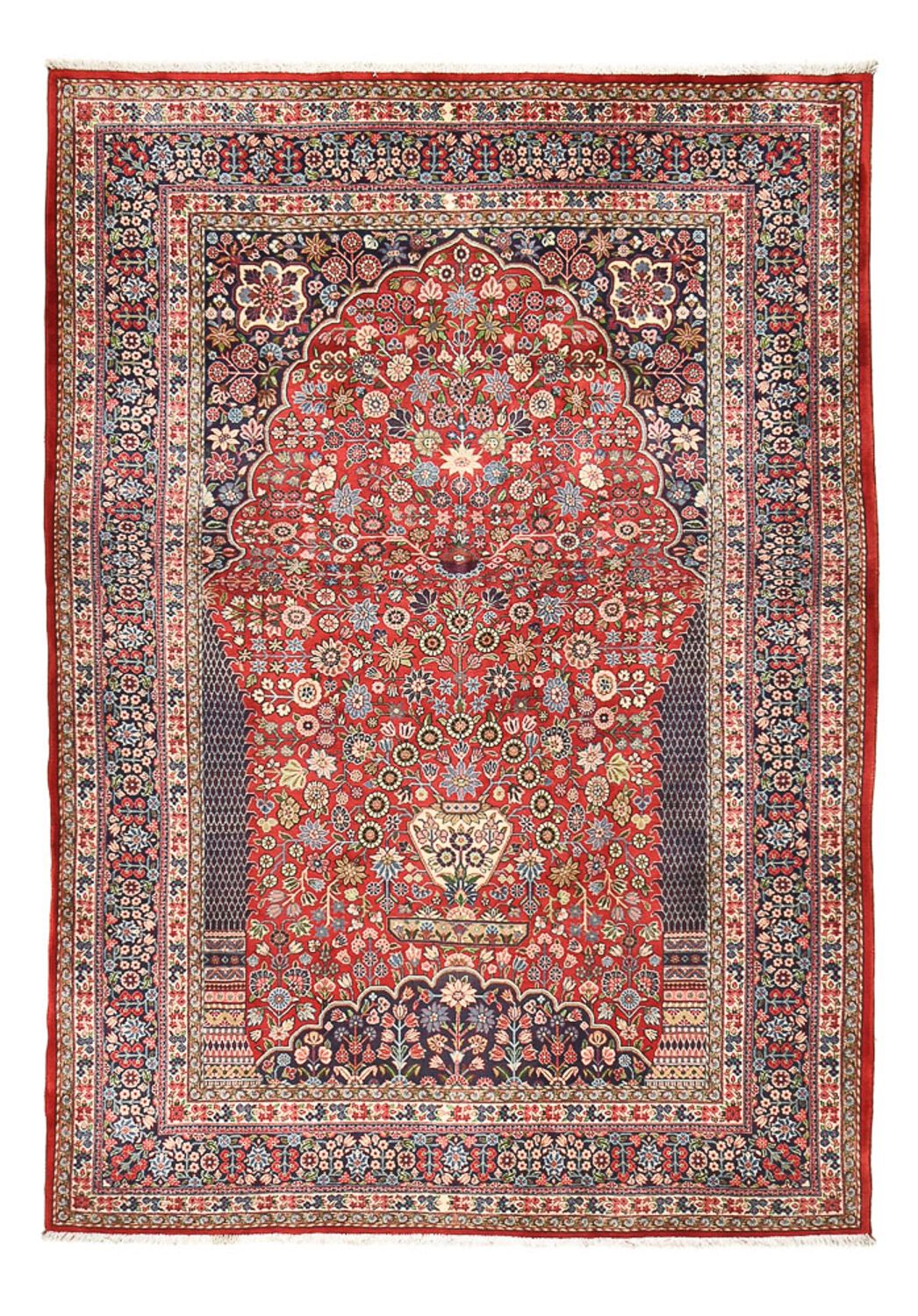 Tappeto Persero - Ghom - 300 x 205 cm - rosso chiaro