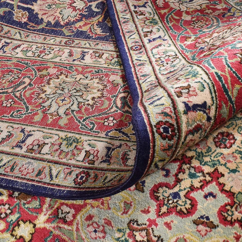 Tappeto Persero - Tabriz - Reale - 400 x 300 cm - blu scuro