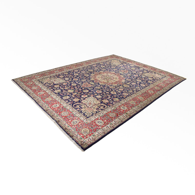 Tappeto Persero - Tabriz - Reale - 400 x 300 cm - blu scuro