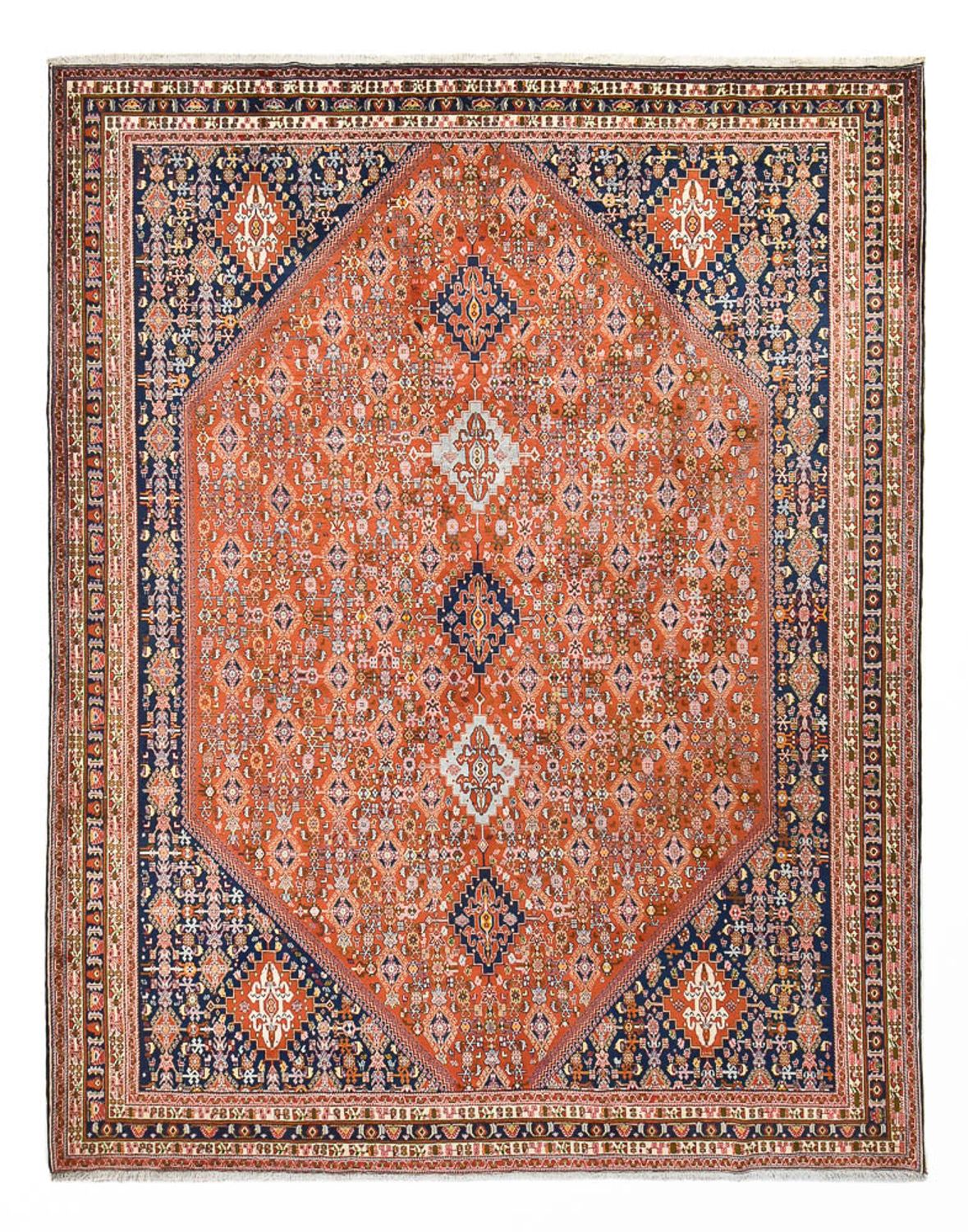 Tappeto Gabbeh - Kashkuli Persero - 380 x 294 cm - ruggine