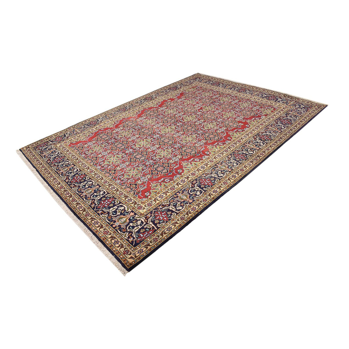 Tappeto Persero - Tabriz - Reale - 351 x 248 cm - rosso chiaro