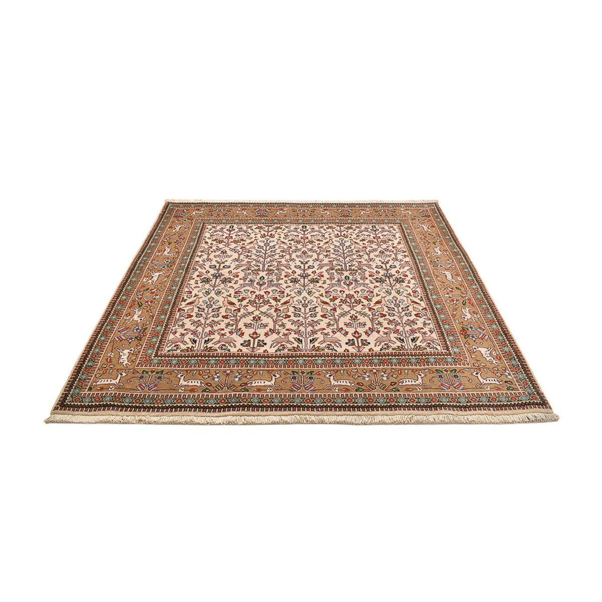 Tappeto Persero - Classico quadrato  - 200 x 200 cm - crema