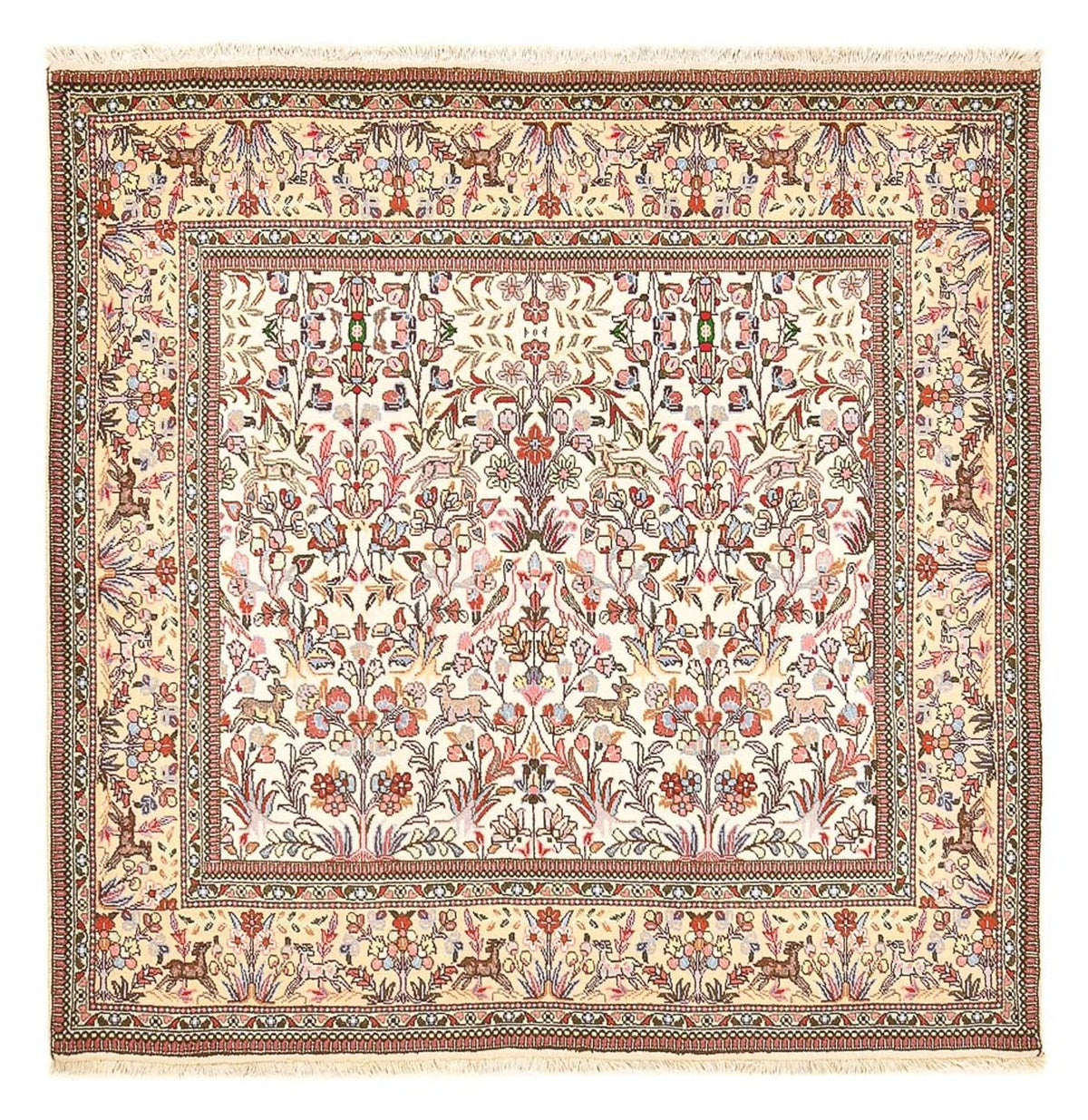 Tappeto Persero - Classico quadrato  - 212 x 205 cm - crema