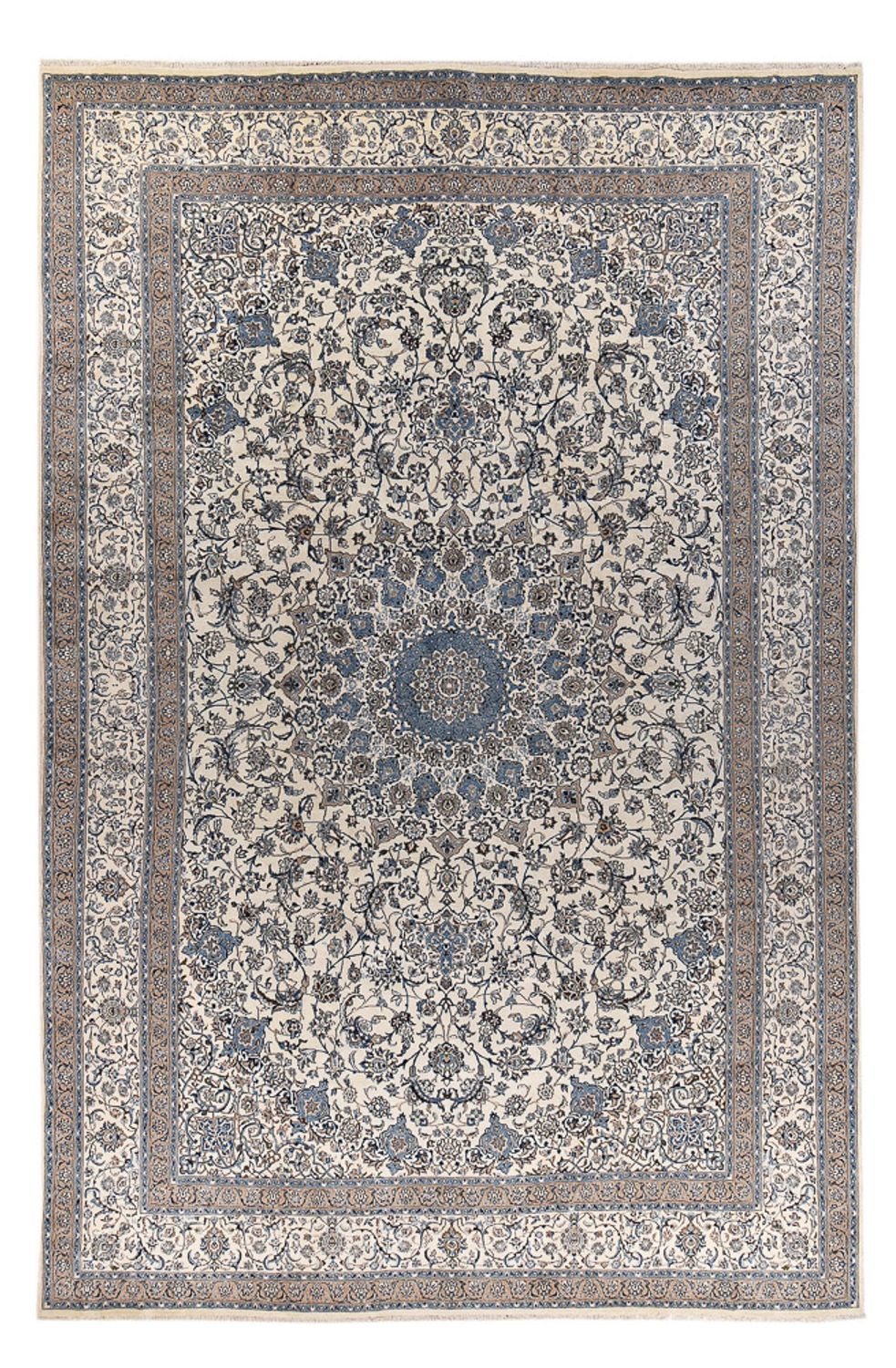 Tappeto Persero - Nain - Reale - 626 x 400 cm - grigio