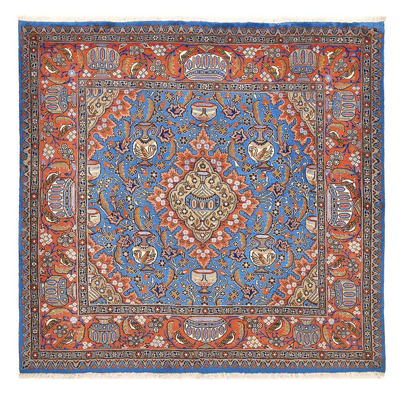 Tappeto Persero - Classico quadrato  - 198 x 198 cm - blu