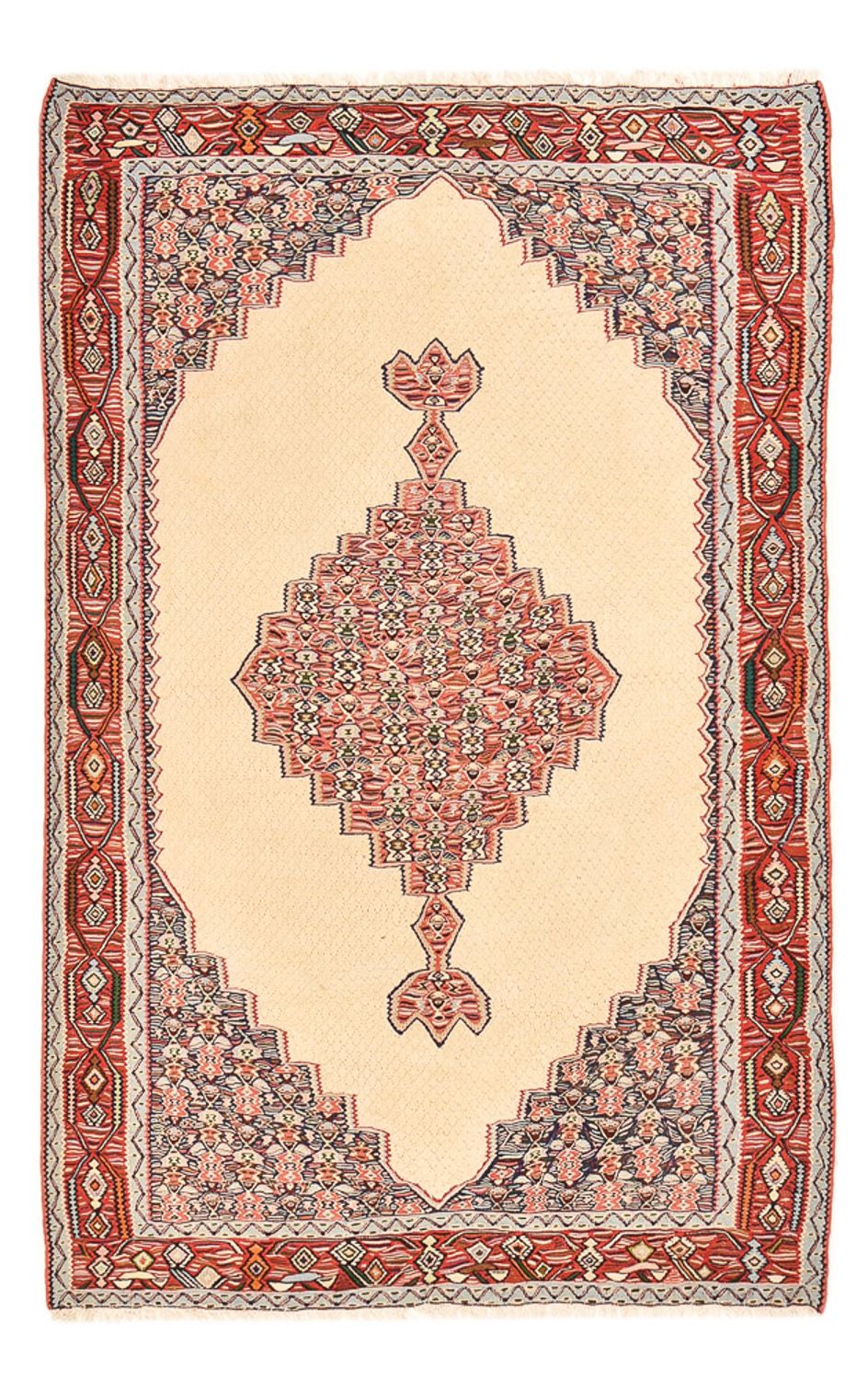 Tappeto Kelim - Orientale - 242 x 155 cm - beige
