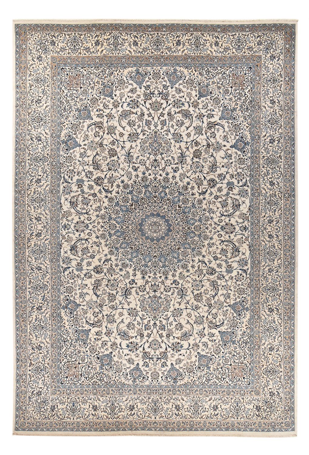 Tappeto Persero - Nain - Reale - 605 x 403 cm - crema