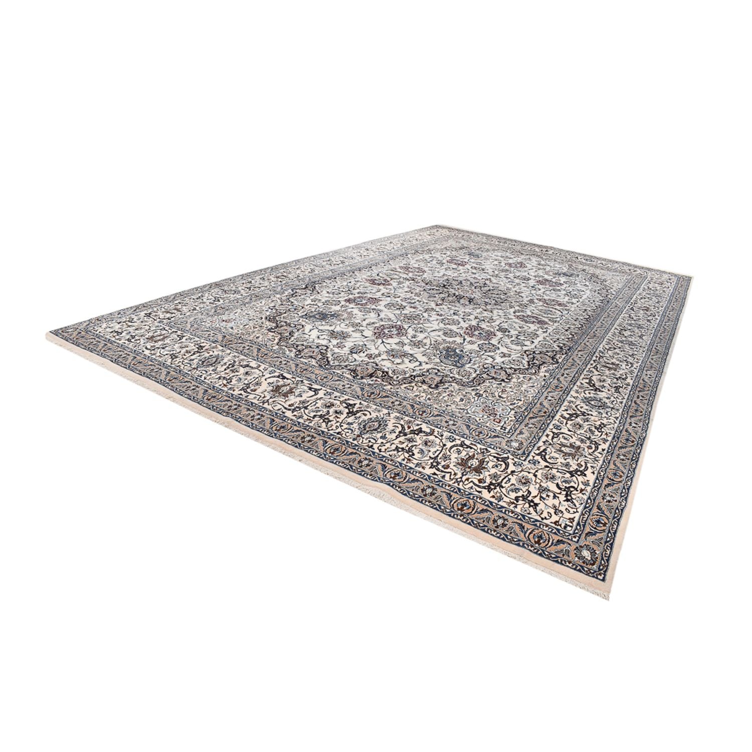 Tappeto Persero - Nain - Reale - 626 x 390 cm - grigio