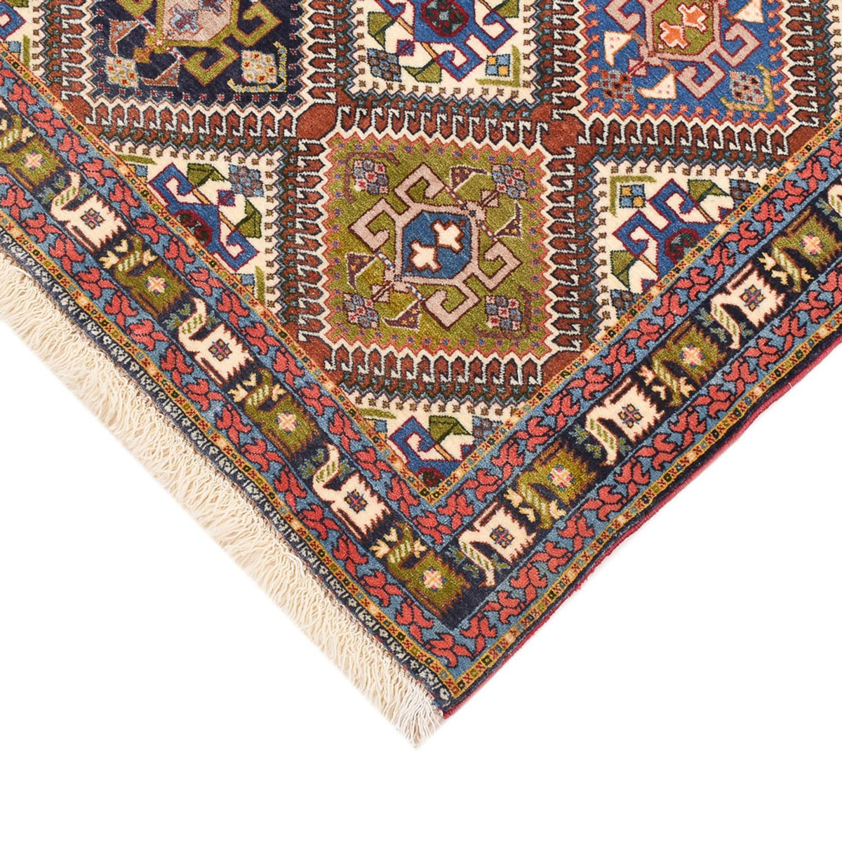 Tappeto Gabbeh - Kashkuli Persero - 144 x 97 cm - multicolore