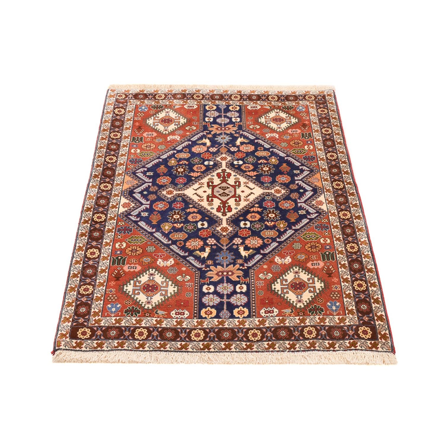 Tappeto Gabbeh - Kashkuli Persero - 148 x 103 cm - multicolore