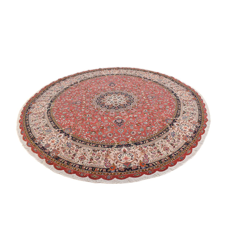 Tappeto Persero - Tabriz - Premio rotondo  - 300 x 300 cm - rosso