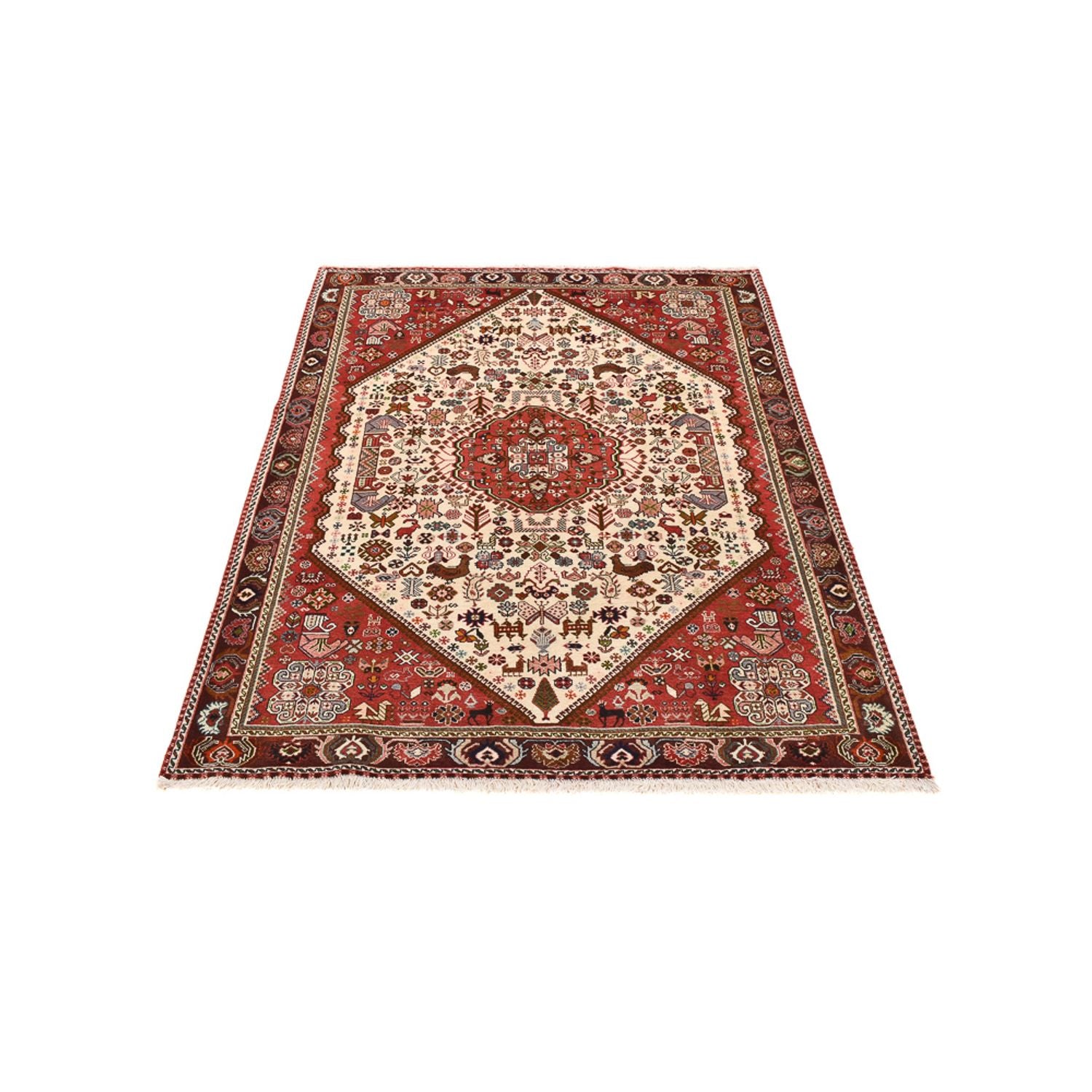 Tappeto Gabbeh - Kashkuli Persero - 200 x 150 cm - crema