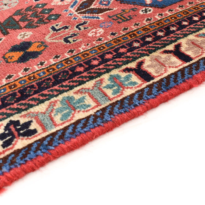 Tappeto corsia Tappeto Gabbeh - Kashkuli Persero - 296 x 80 cm - rosso