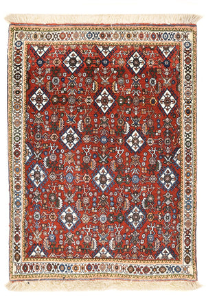 Tappeto Gabbeh - Kashkuli Persero - 100 x 70 cm - multicolore