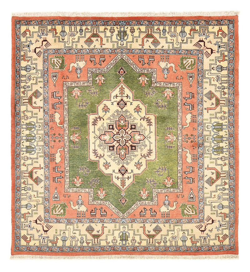 Tappeto Persero - Nomade quadrato  - 208 x 198 cm - verde