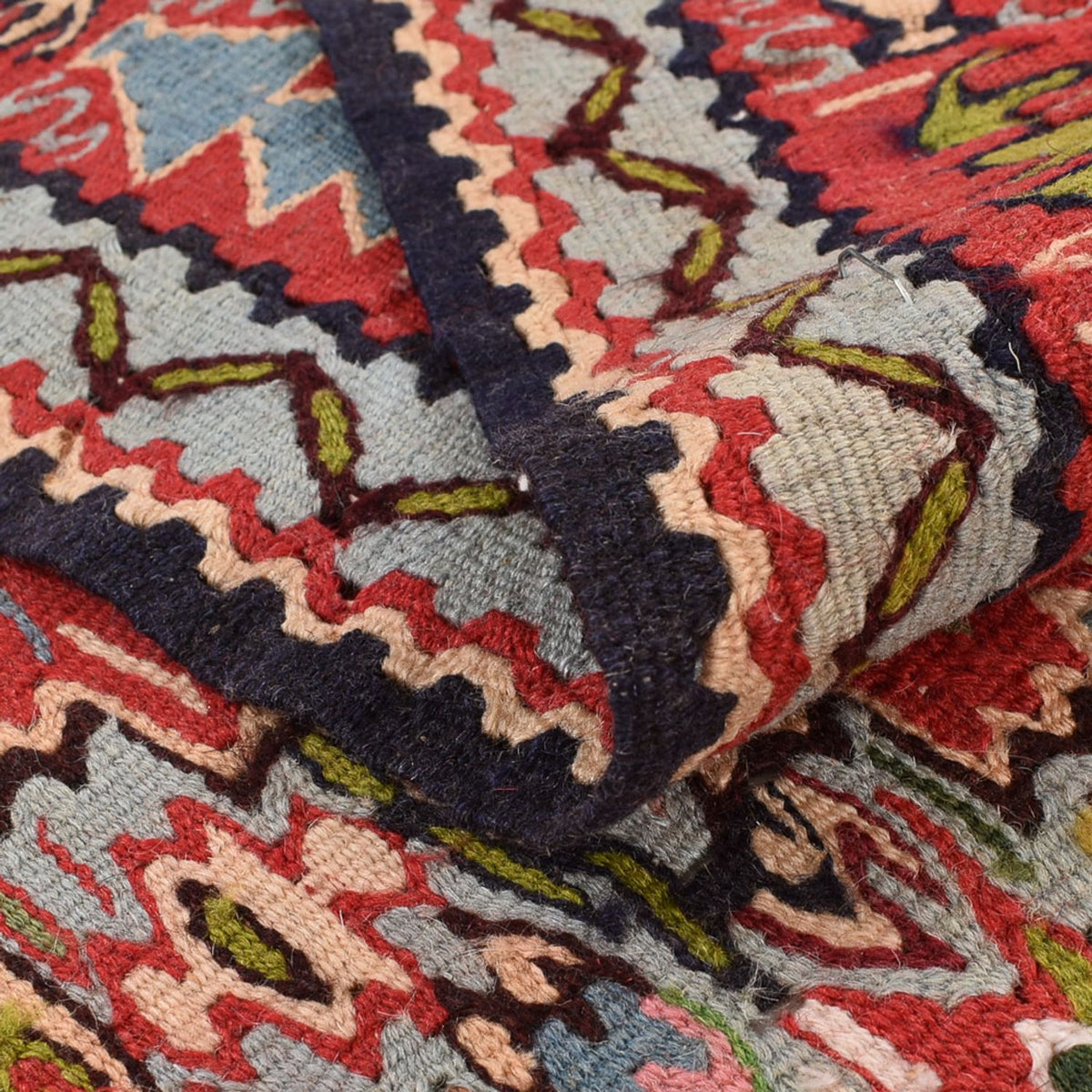 Tappeto Kelim - Orientale - 254 x 150 cm - terracotta