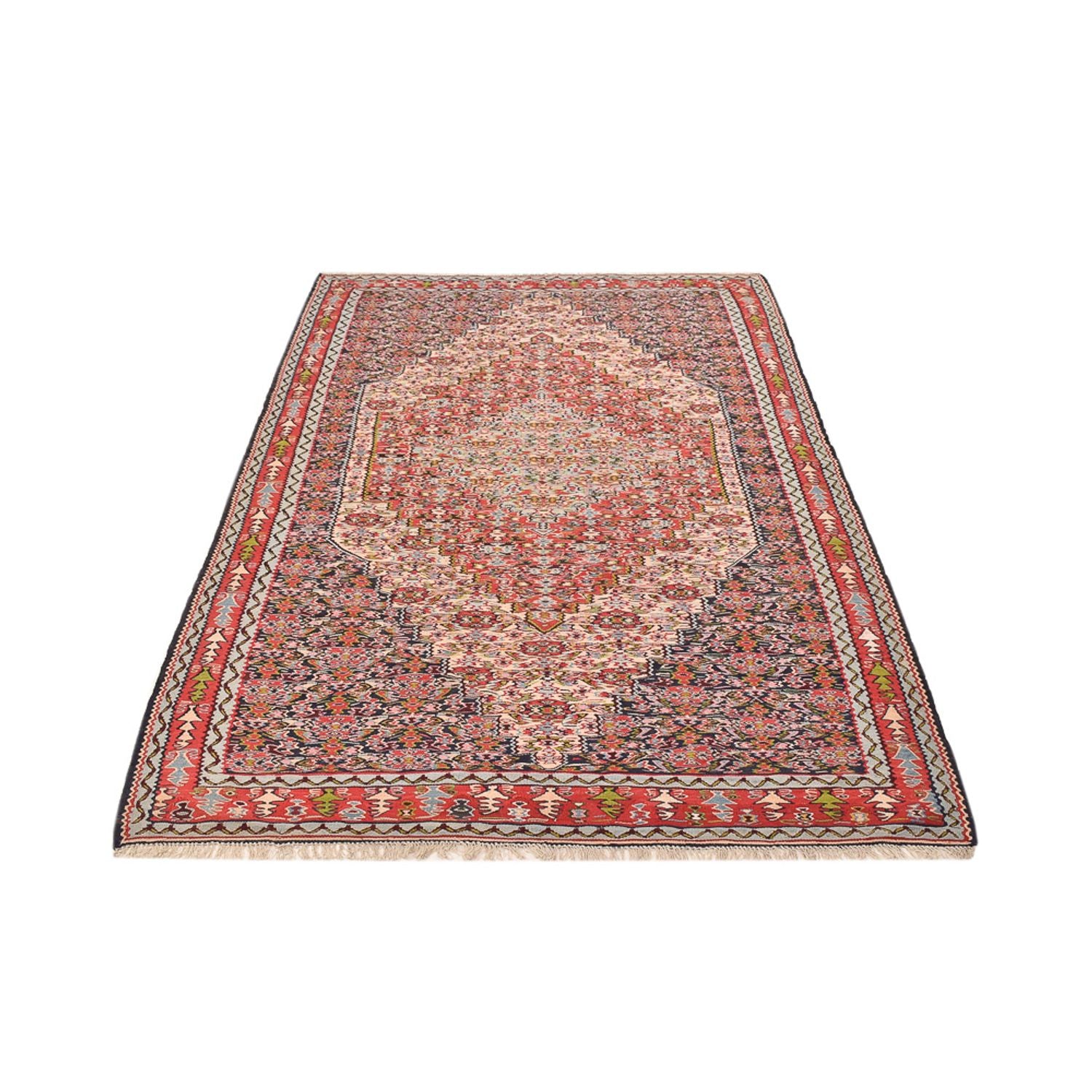 Tappeto Kelim - Orientale - 254 x 150 cm - terracotta