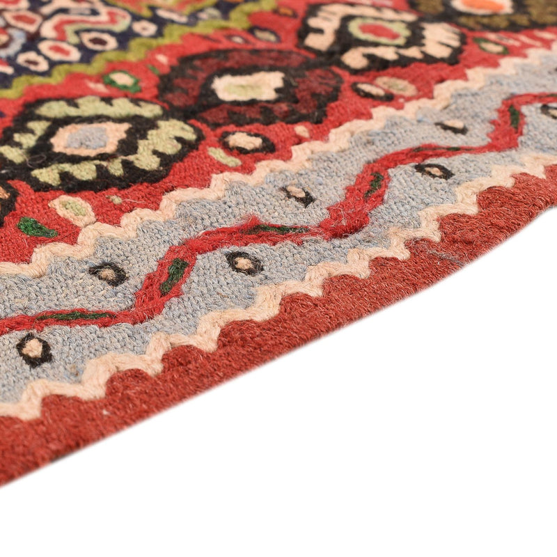 Tappeto Kelim - Orientale - 150 x 118 cm - terracotta