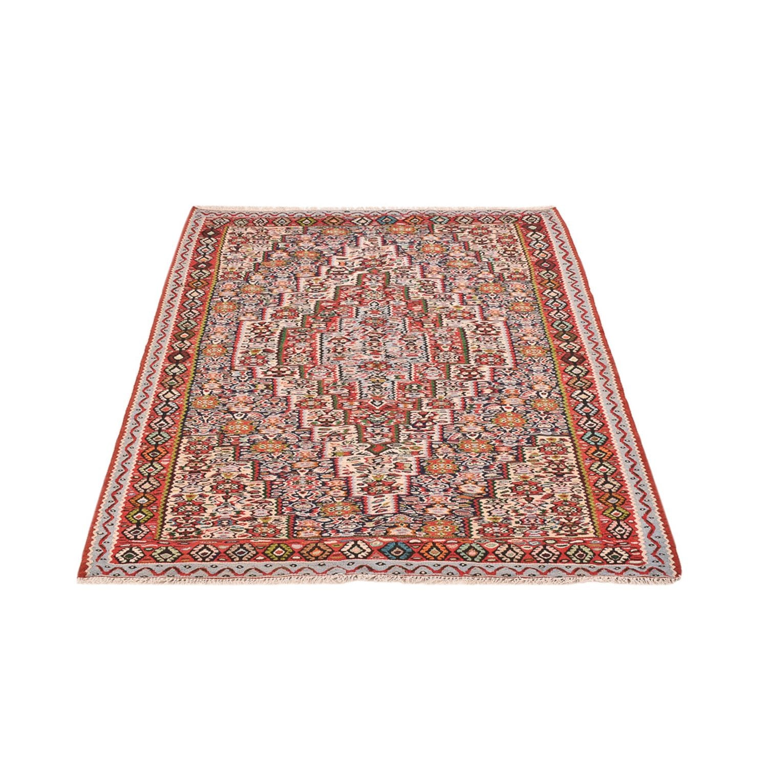 Tappeto Kelim - Orientale - 150 x 118 cm - terracotta