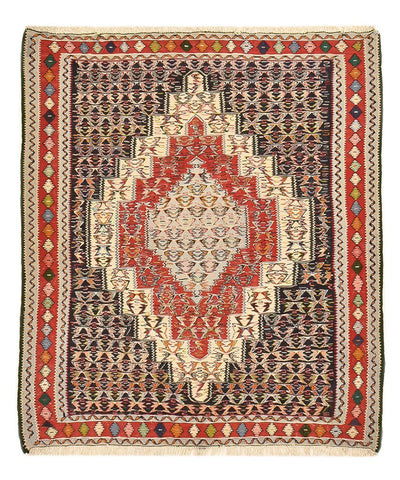 Kilim Senneh Tappeto 130x147cm