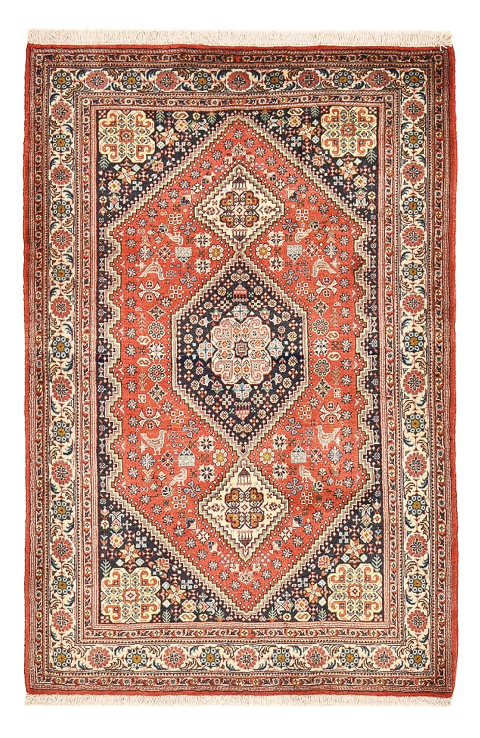 Tappeto Gabbeh - Kashkuli Persero - 173 x 118 cm - rosso