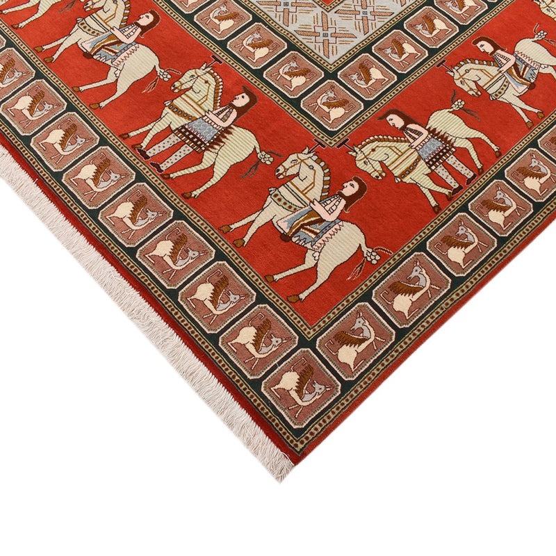 Tappeto Persero - Tabriz - Reale quadrato  - 255 x 245 cm - multicolore