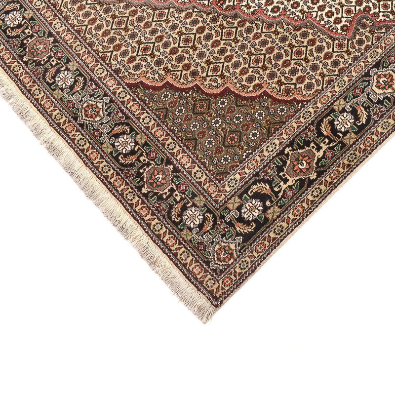 Tappeto Persero - Tabriz - Reale quadrato  - 200 x 200 cm - marrone chiaro