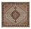 Tappeto Persero - Tabriz - Reale quadrato  - 212 x 200 cm - marrone
