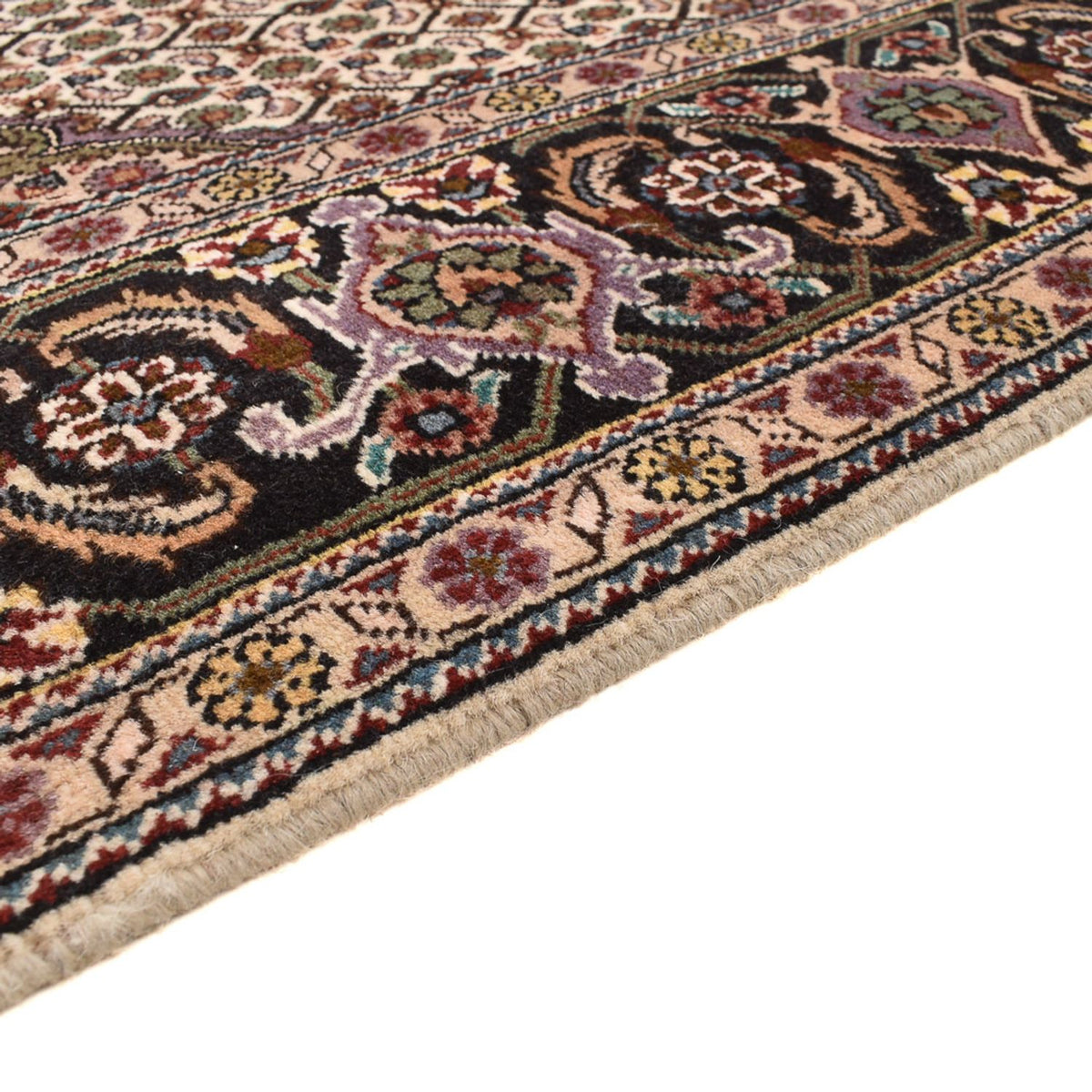 Tappeto Persero - Tabriz - Reale quadrato  - 212 x 200 cm - marrone