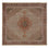 Tappeto Persero - Tabriz - Reale quadrato  - 204 x 196 cm - marrone