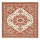 Tabriz - 40 Raj Tappeto 205x200cm - Tappeto persiano
