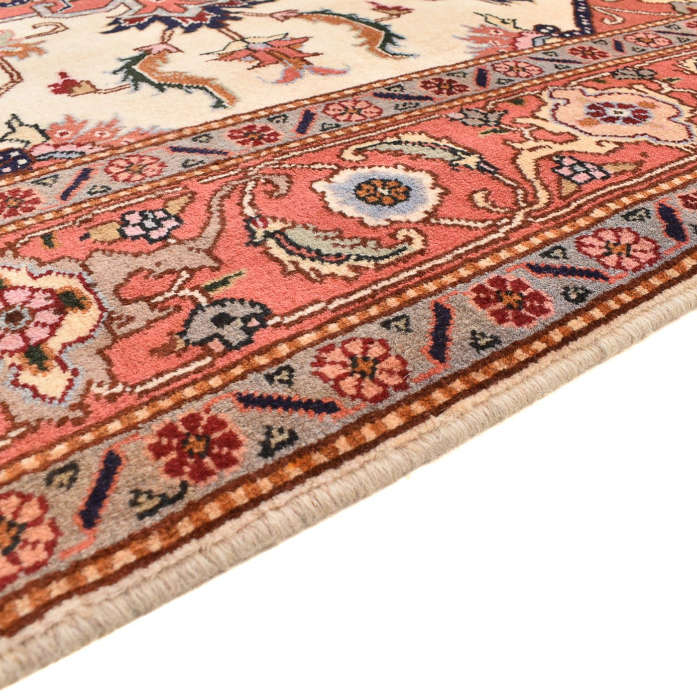 Tabriz - 40 Raj Tappeto 205x200cm - Tappeto persiano