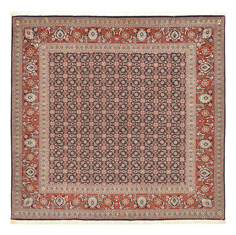 Tappeto Persero - Tabriz - Reale quadrato  - 203 x 200 cm - ruggine