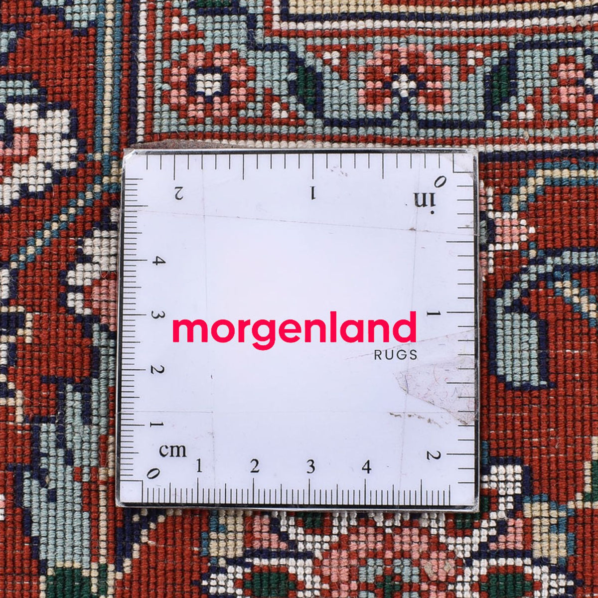 Tappeto Persero - Tabriz - Reale quadrato  - 203 x 200 cm - ruggine