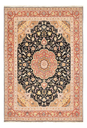 Tappeto Persero - Tabriz - Reale - 357 x 248 cm - blu scuro