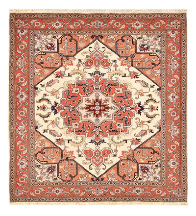 Tabriz - 40 Raj Tappeto 195x216cm - Tappeto persiano